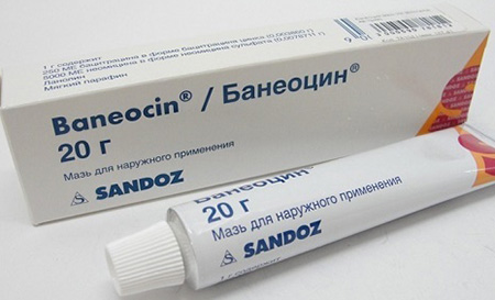 Банеоцин – наиболее эффективная мазь с антибиотиком при стрептодермии