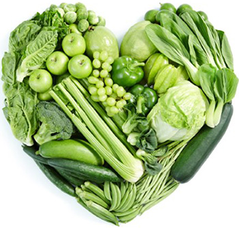 При всех формах крапивницы больному разрешены зеленые овощи, фрукты