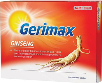Геримакс – отличный стимулятор иммунитета, содержащий все необходимые витамины, минералы и экстракт женьшеня